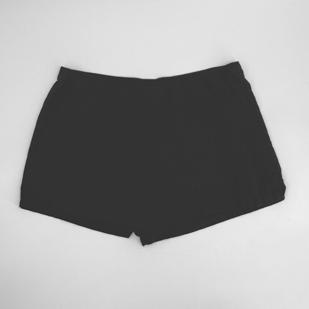Universal Thread Linen Shorts Womens Size Large Black Summer Vacation Travel